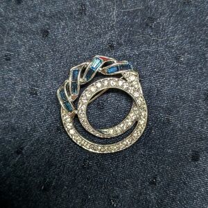 VTG Marcel Boucher Signed & Numbered 5580 Rhinestone Brooch